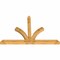 Ekena Millwork Richland Rough Sawn Timber Gable Bracket, Western Red Cedar, 108"W x 72"H x 6"D x 6"F, 16/12 Pitch GBW108X72X0606RIC00RWR - alternate 4